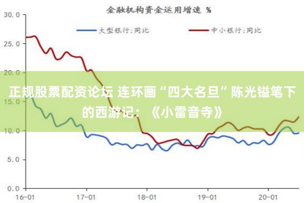 正规股票配资论坛 连环画“四大名旦”陈光镒笔下的西游记：《小雷音寺》