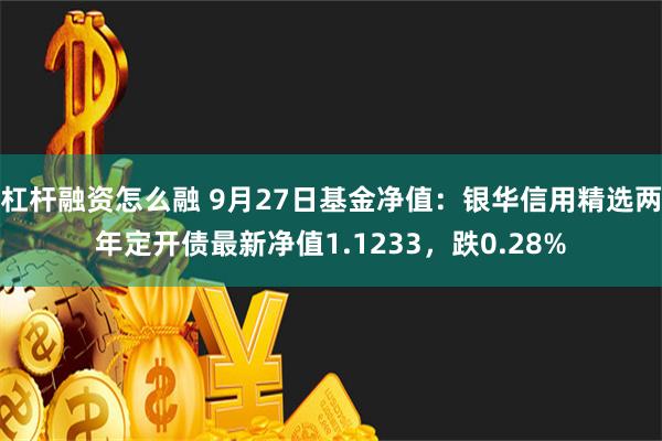 杠杆融资怎么融 9月27日基金净值：银华信用精选两年定开债最新净值1.1233，跌0.28%