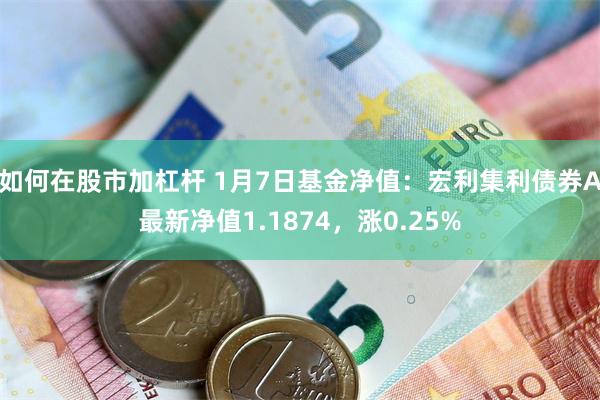 如何在股市加杠杆 1月7日基金净值：宏利集利债券A最新净值1.1874，涨0.25%